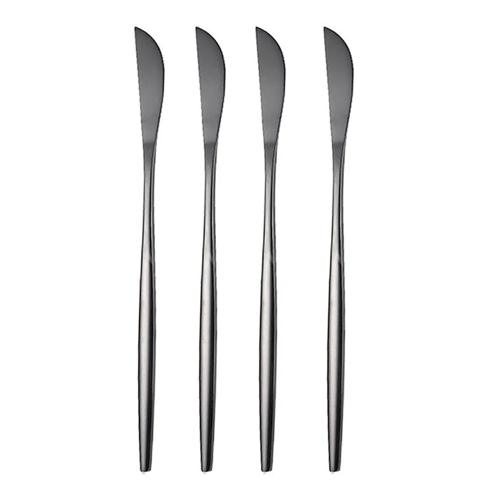 4 Piece Stainless Steel Steak Knife Set For Hotel Or Restaurant