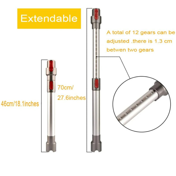 Telescopic Extension Rod For Dyson Vacuum Cleaners