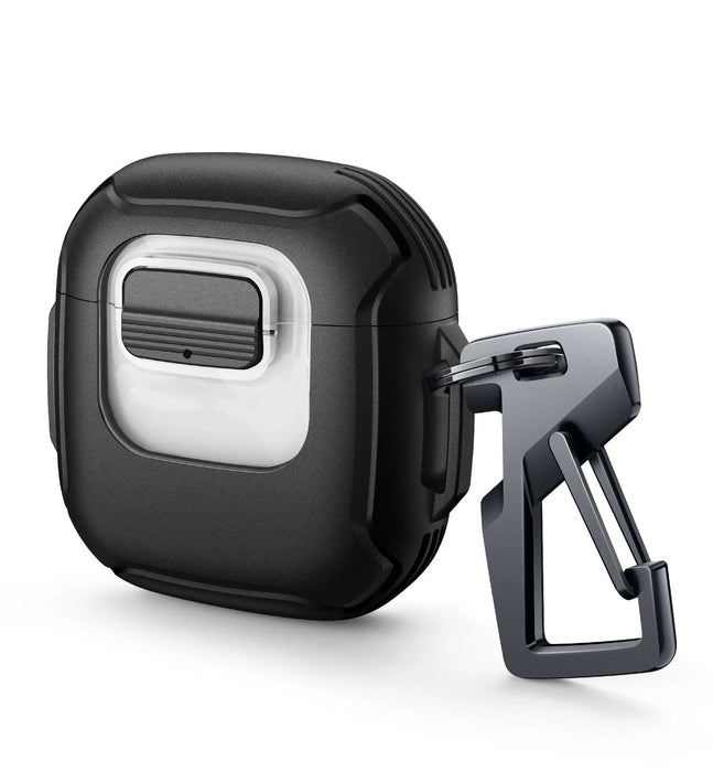 For Bose Quietcomfort Earbuds Ii & Ultra Earbuds Secure Lock Clip Rugged Bumper Shockproof Case With Carabiner & Keyring