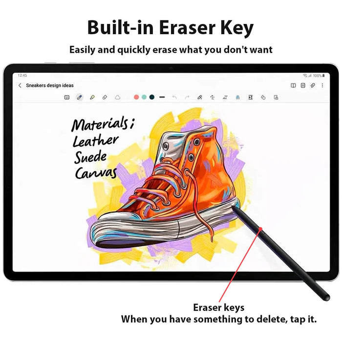 Wireless Stylus For Samsung Tab S6 Lite S7Fe S7 S7 Plus S8 S9 S9 Fe Drawing & Writing Pen