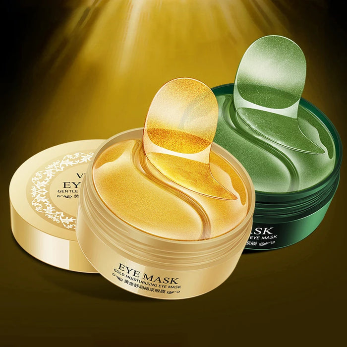 60 Piece Gold Collagen Eye Mask For Dark Circles & Bags