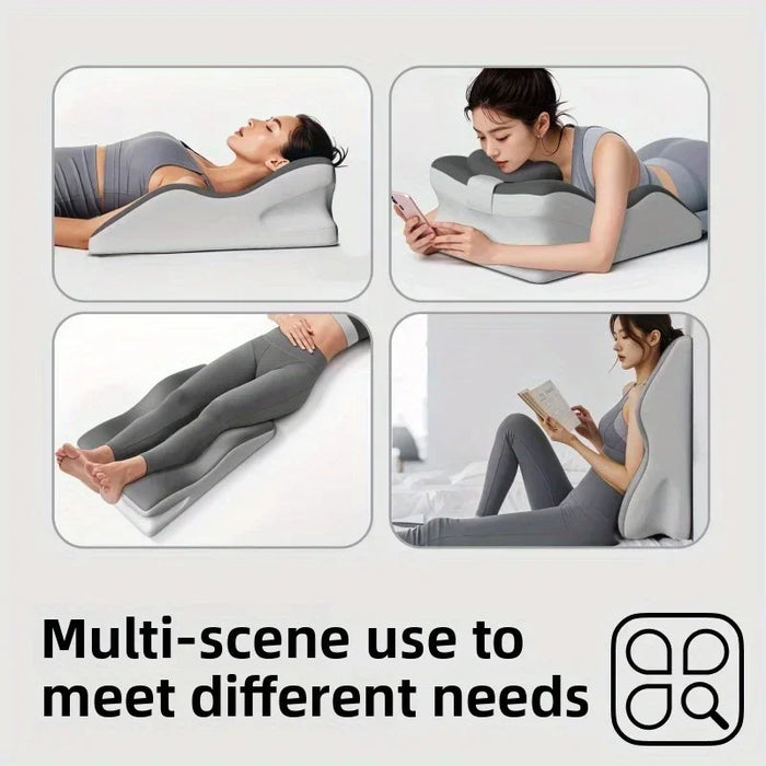 Versatile Bed Pillow With Backrest & Neck Support
