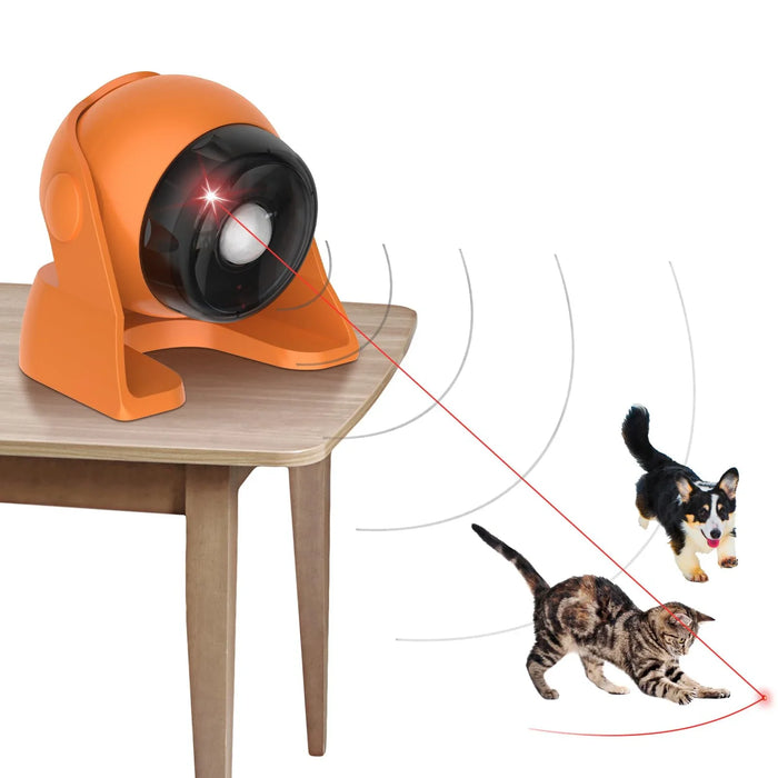 Interactive Cat Laser Toy Adjustable & Rechargeable