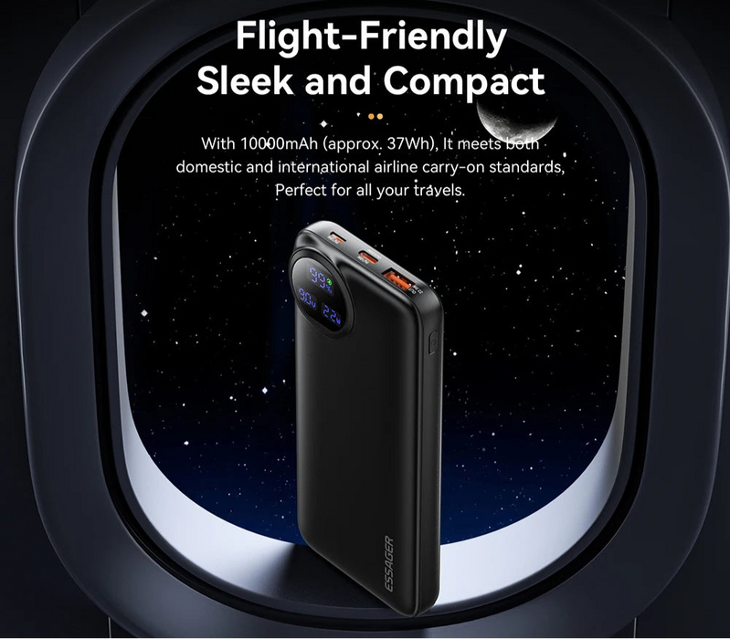 20000Mah Power Bank 10000Mah 22.5W Pd Fast Charging Portable External Battery For Iphone16 15 Samsung Huawei Xiaomi Ipad