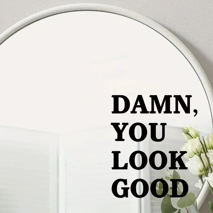 Motivational Wall Mirror Sticker For Home Decor