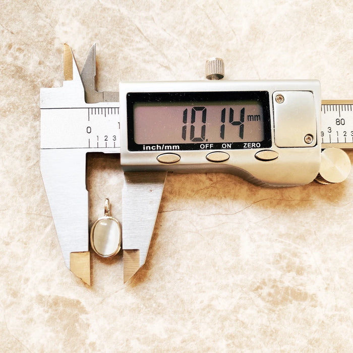 925 Sterling Silver White Oval Opal Pendant Fashion Jewelry For Women