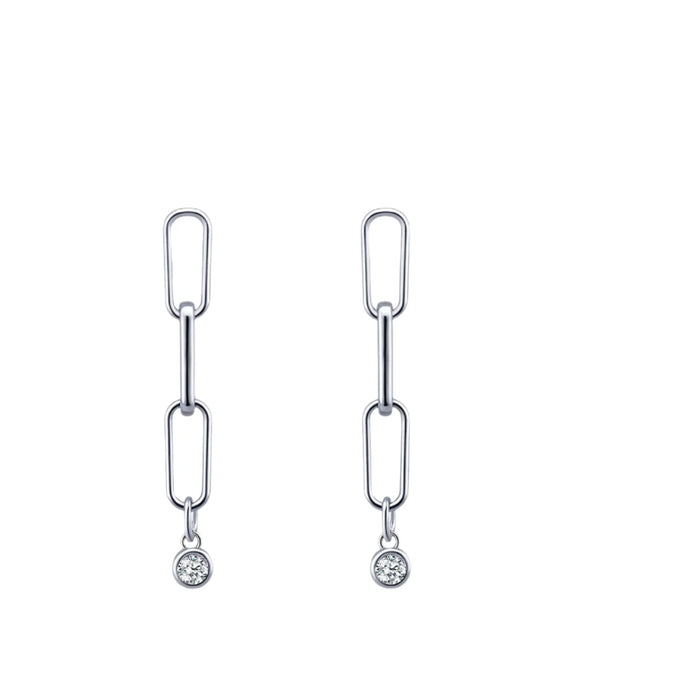 925 Sterling Silver D Colour Vvs1 Moissanite Earringsstuds