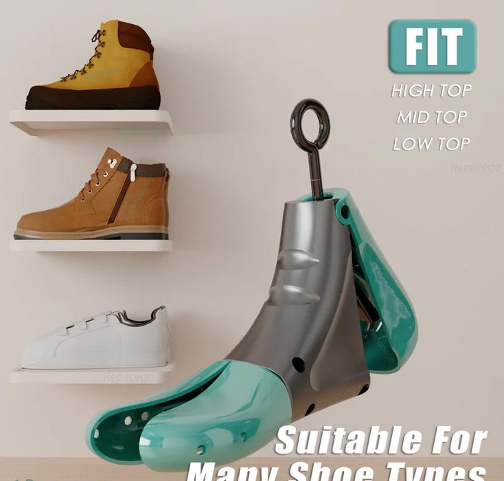 Unisex 2 Pieces Universal Adjustable Length Width High Low Top Shoes Stretcher Expander Extender Keeper Tree