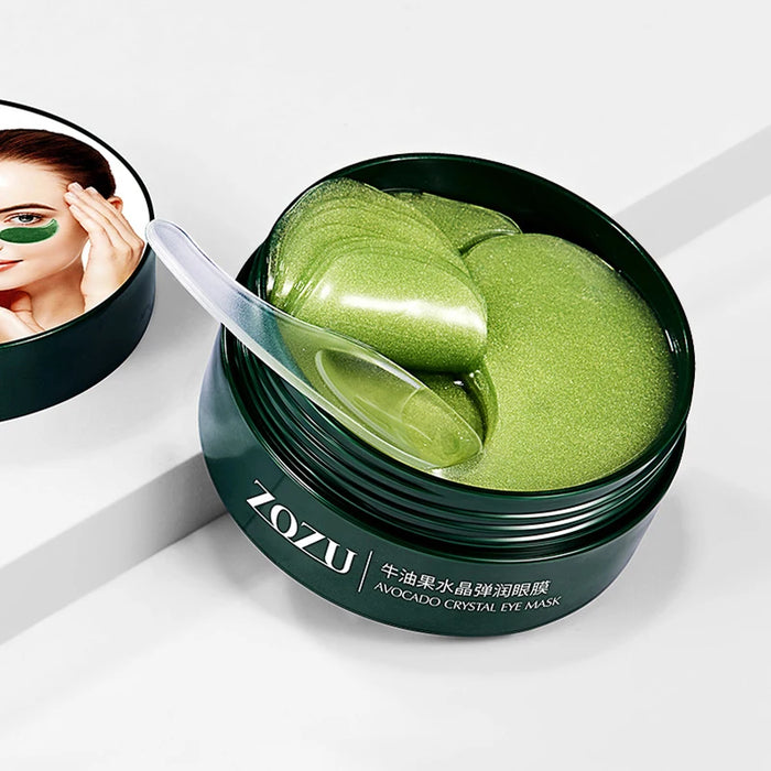 60 Gold Crystal Collagen Eye Masks Moisturizing Firming Anti Dark Circles