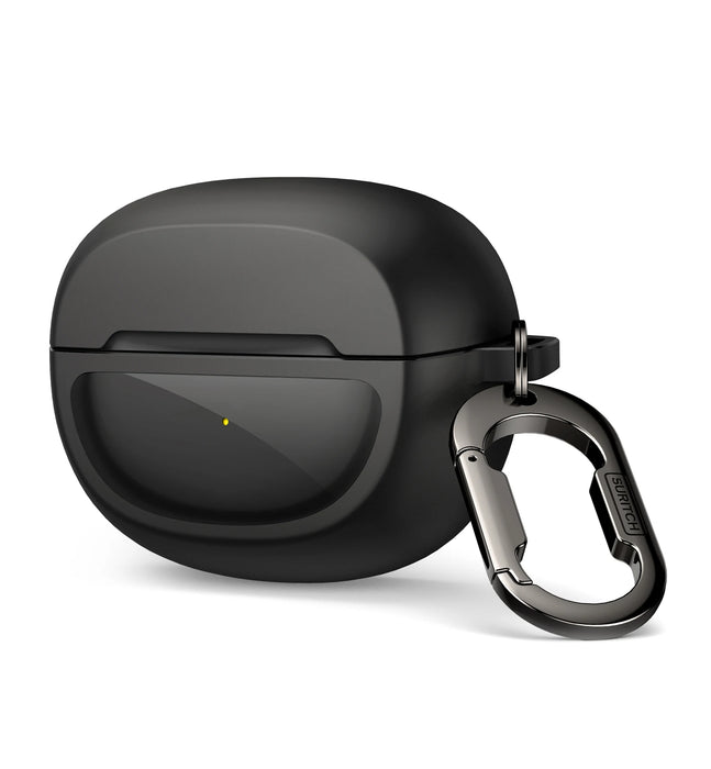 For Bose Ultra Open Slim Stylish Transparent Hard Pc Shock-Absorbing Protective Tpu Shockproof Case With Anti-Lost Keychain