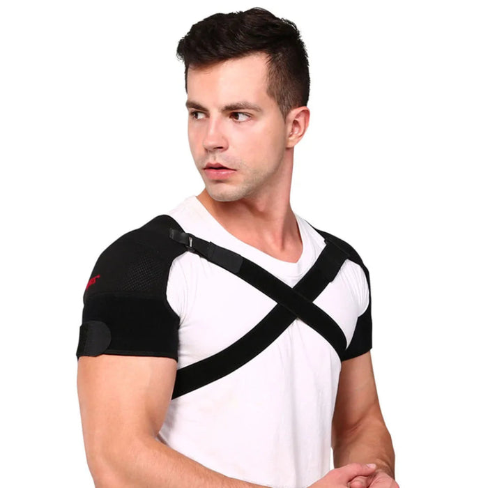 Adjustable Double Shoulder Brace For Pain Relief