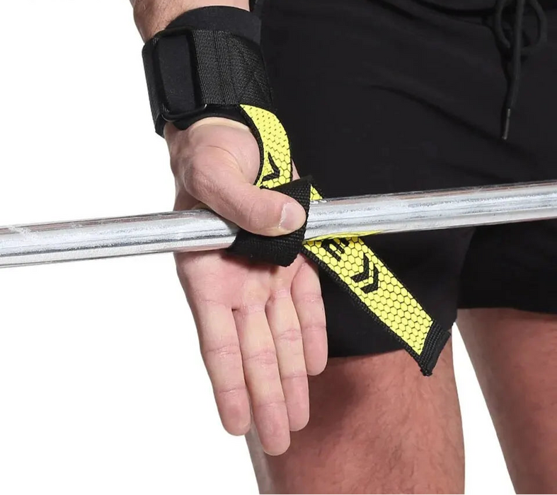Pair of Anti Slip Weightlifting Straps Strength Training Wrist Support