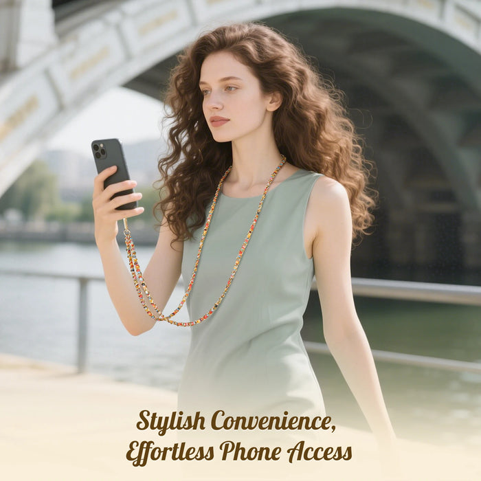 For Most Smartphones Anti-Theft Strap Cell Phone Chain Crossbody Universal Phone Lanyard