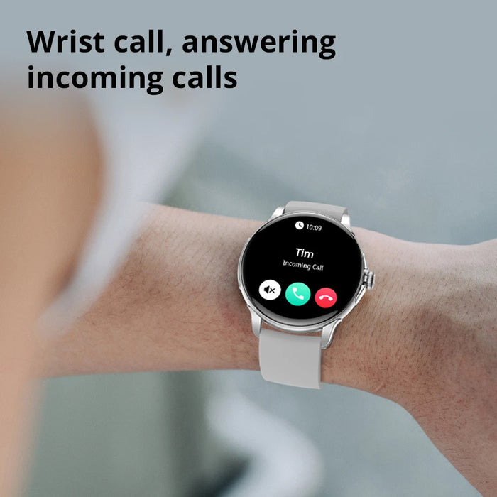 Unisex 1.43 Inch Amoled Smartwatch - 100 Sports Modes 7-Day Battery Bluetooth Call