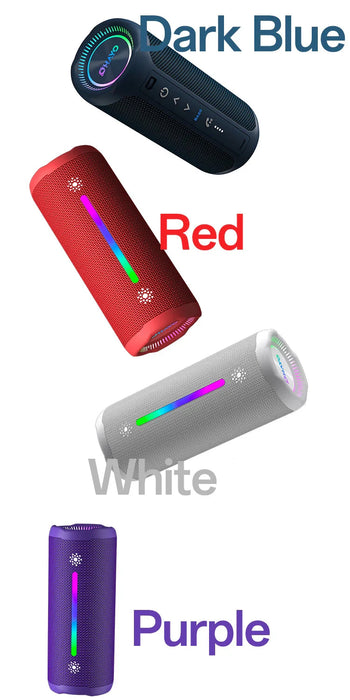 Waterproof Bluetooth Speakers With Party Lights