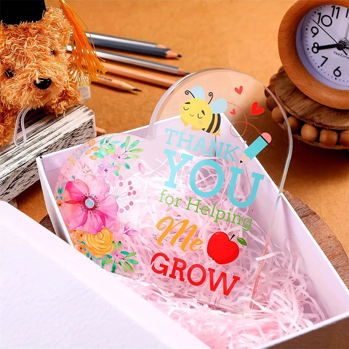 Retirement Teacher Gift For Women Acrylic Love Letterhead