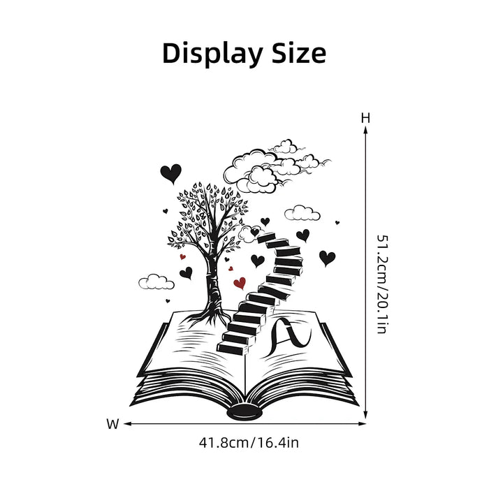 Fairy Tale Staircase Wall Stickers For Kids Room Decor