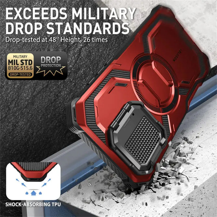 For Iphone 16 Armorbox Military Protection Shockproof Magnetic Magsafe Phone Case With Camera Control Button