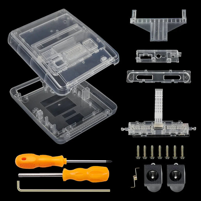 For Super Famicom Console Super Nes Sfc Replacement Case Transparent Box
