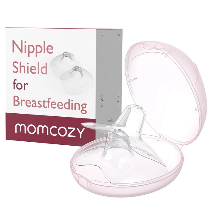 Ultra Thin Nipple Shields For Breastfeeding 100% Food Grade Carry Case