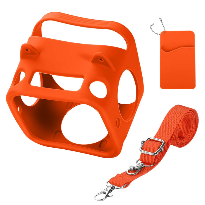 For Yoto Mini Silicone Case Protective Cover With Lanyard Anti-Drop Audio Music Player Protective Sleeve Case For Yoto Mini