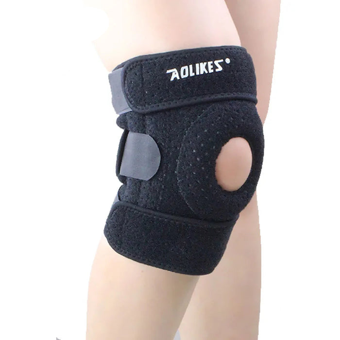 Knee Brace With Side Stabilizers & Gel Pads Pain Support For Running Workout Arthritis