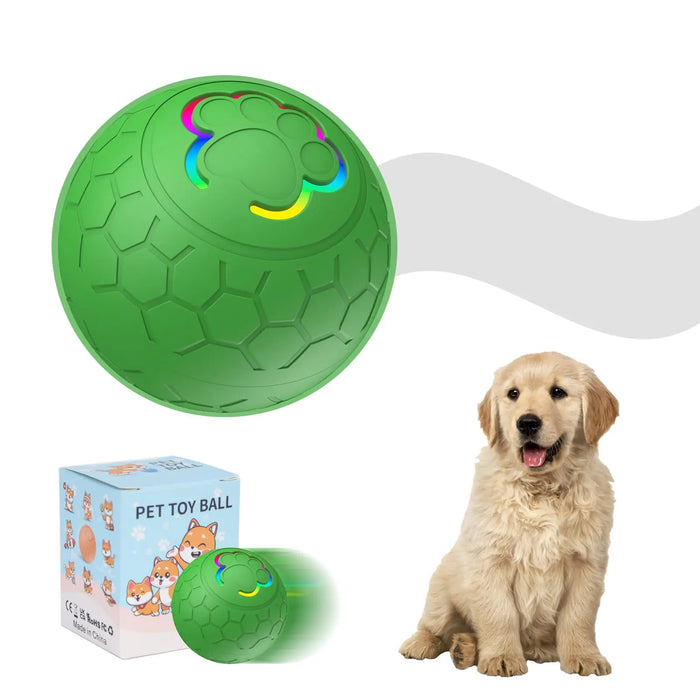 Interactive Dog Ball 2.2 Inch Motion Activated Usb Rechargeable For Small / Medium Dogs