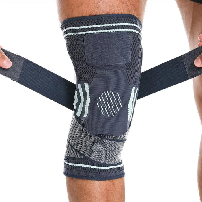 Silicone Gel Knee Brace Patella Support For Arthritis & Acl Recovery