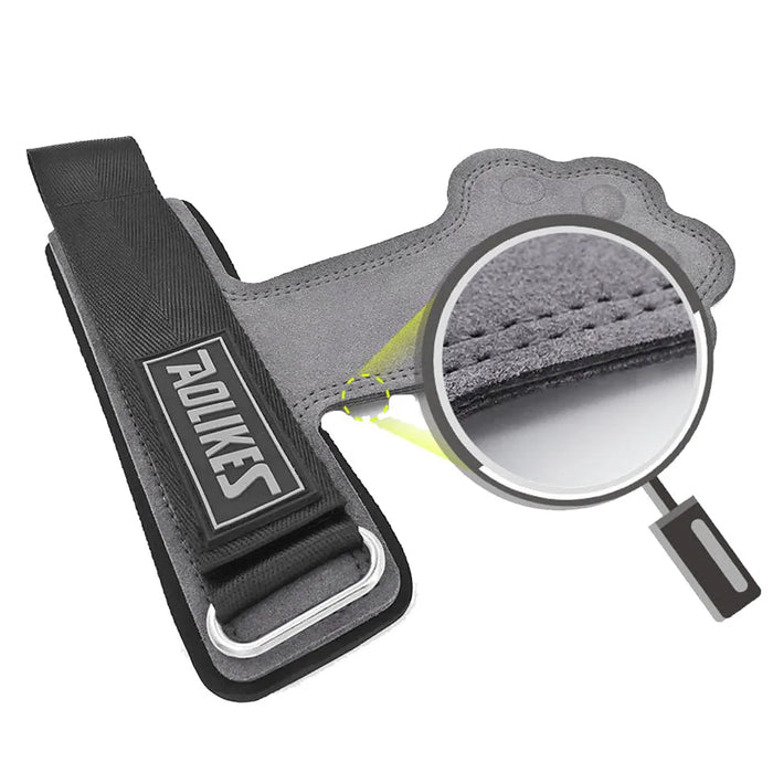 Anti Skid Gym Gloves For Pull Ups & Lifting Palm Protection & Support