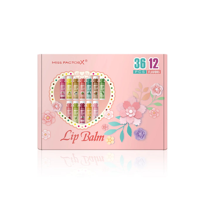 36 Piece Moisturizing Lip Balm Set 5G Deep Moisturizing & Brightening Lips Party Gift For Friends