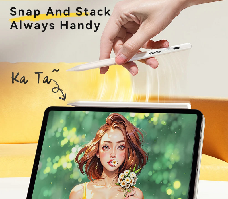 Magnetic Stylus Pen For Ipad Apple Pencil Usb Tpye C Charging For 2022 2021 2020 2019 2018 2015 Ipad Pencil Accessories