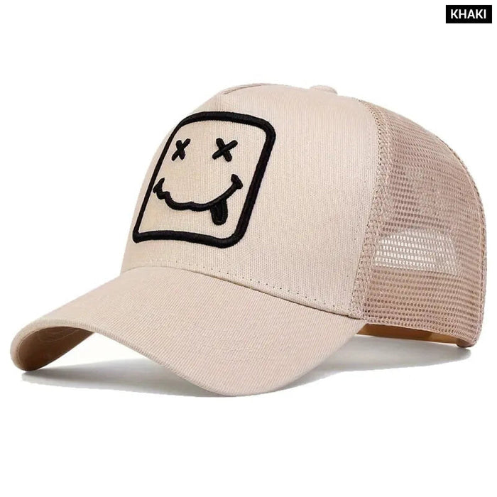 Adjustable Baseball Cap / Hat Embroidered Tongue Design