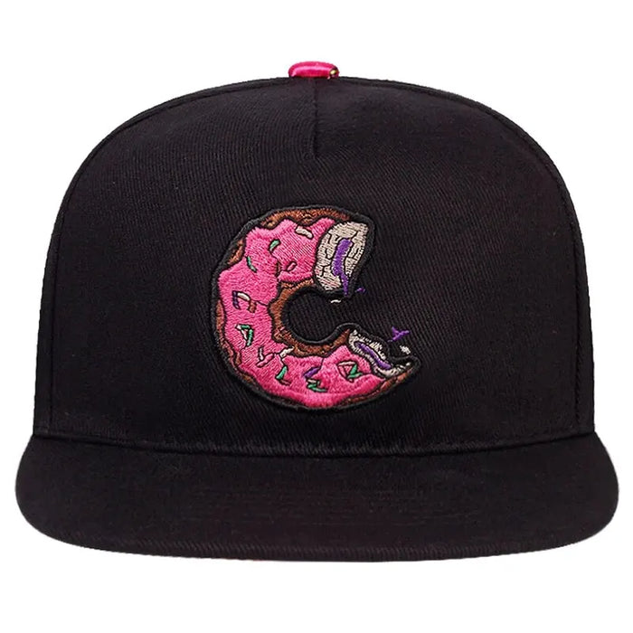 Adjustable Doughnut Embroidered Baseball Cap / Hat