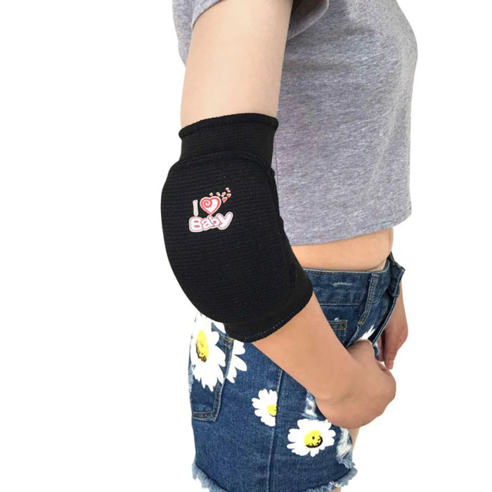 Pair of Kids Breathable Elbow Pads For Sports & Outdoor Activities