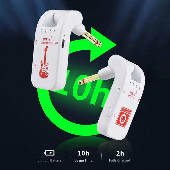 Wireless Guitar System For Electric Guitar / Bass