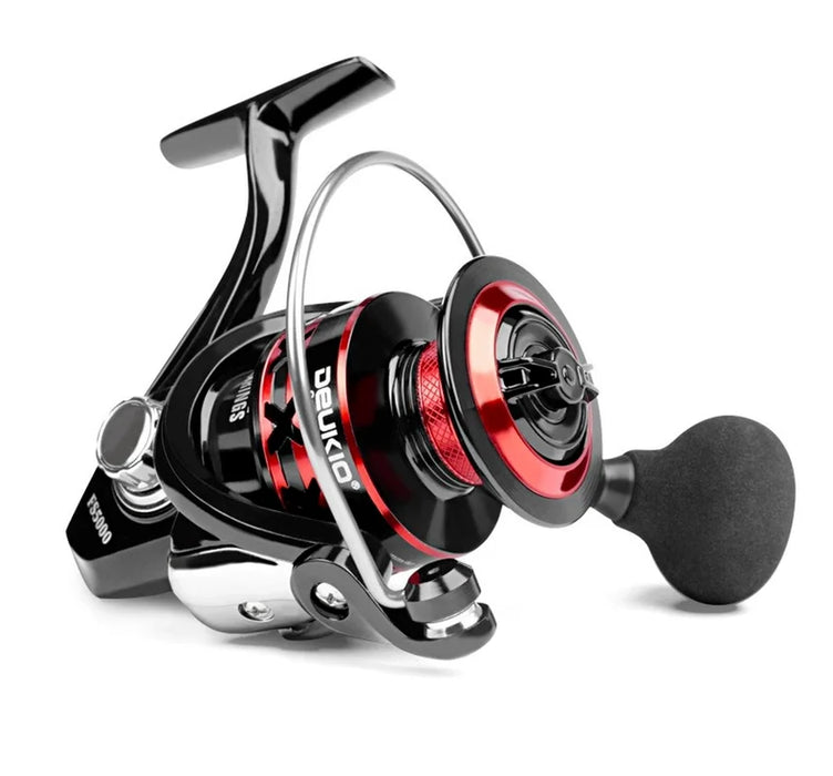 12Kg Max Drag Spinning Reel For Fishing Metal Spool 2000 7000 Size