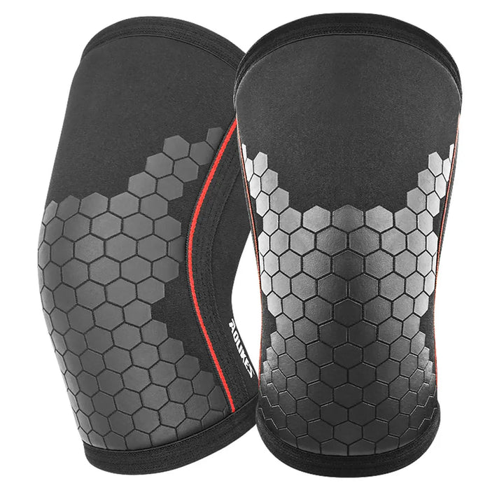 Pair of 7Mm Elbow Sleeves Support For Weightlifting & Powerlifting