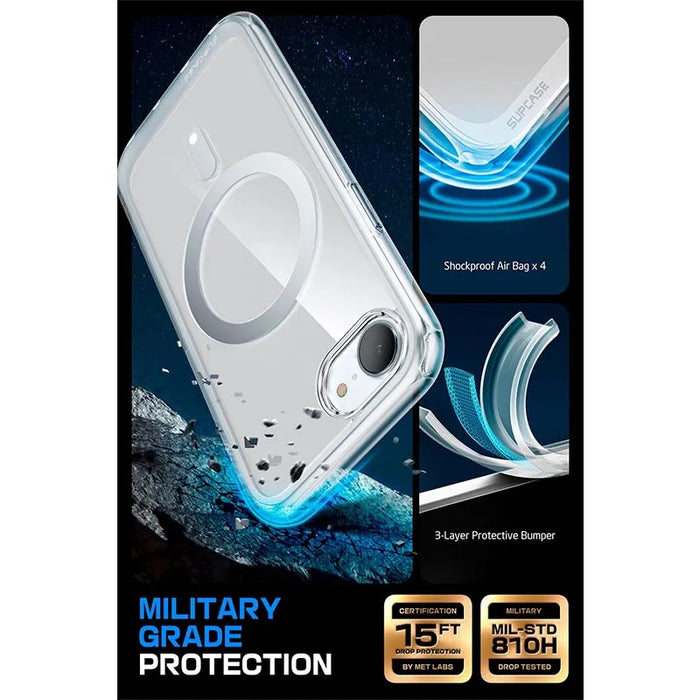 For Iphone 16E 6.1 Inch 2025 Ub Mag Slim Shockproof Protective Magnetic Phone Case Compatible With Magsafe