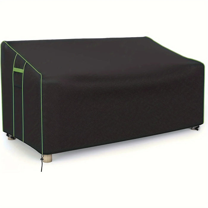 Waterproof Courtyard Sofa Cover Double Seat Heavy Duty 600D For Outdoor Use