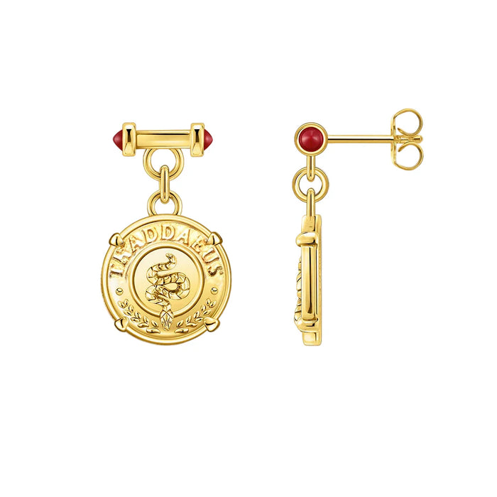 925 Sterling Silver Vintage Gold Plated Earrings Real Women Fine Jewelry Arrival