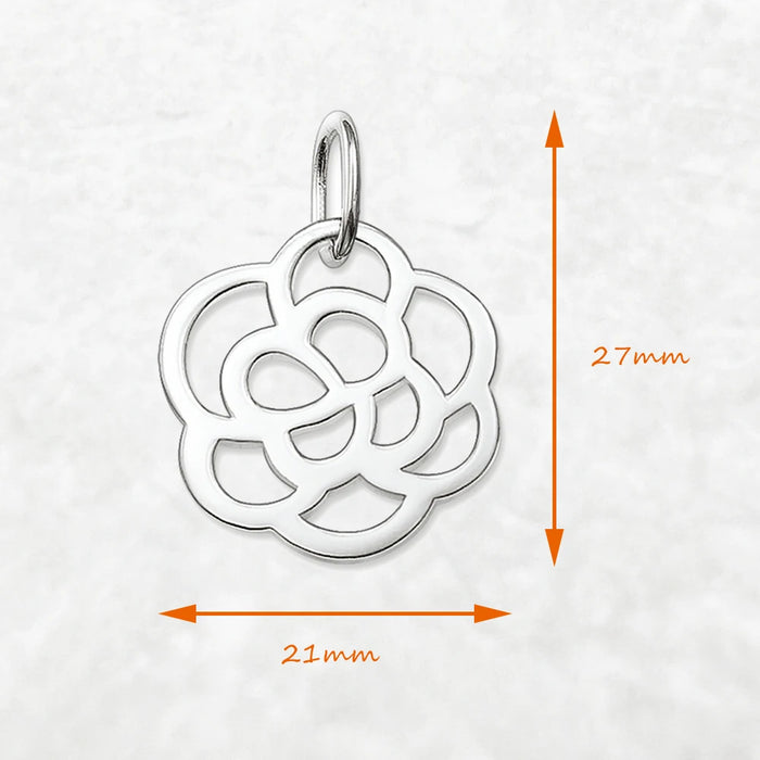 925 Sterling Silver Romantic Pendant Fashion Gift For Women