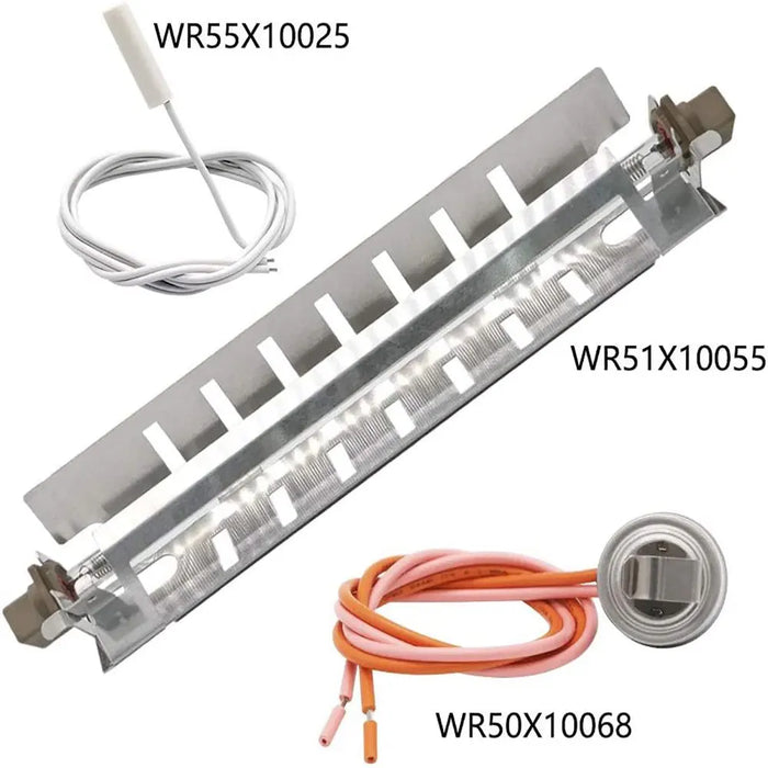 Wr51X10055 Wr55X10025 Wr50X10068 Refrigerator Defrost Heater Thermostat Temperature Sensor Assembly For Electric Ge Hotpoint