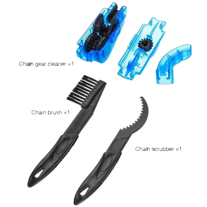 Portable Bike Chain Cleaner Kit For Mountain Cycling