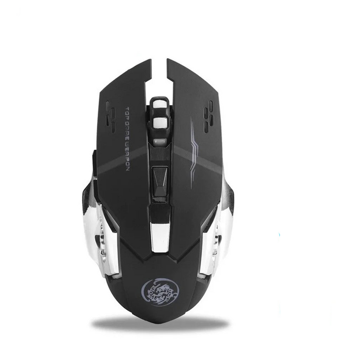 Rechargeable Bluetooth Gaming Mouse Silent & Backlit Pc / Laptop