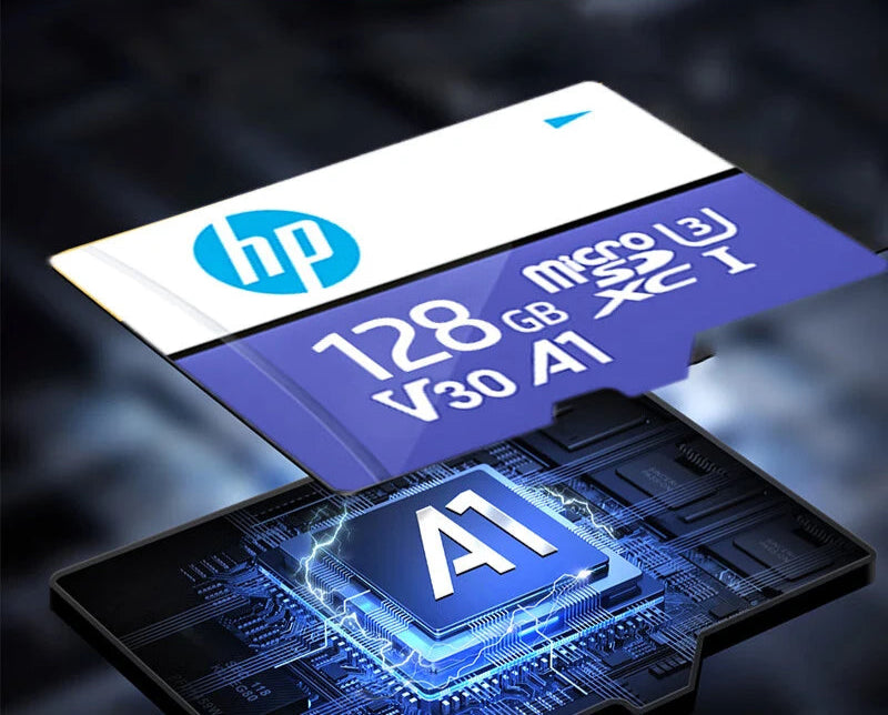 HP High Speed 256gb Memory Card 128gb Camera / Phone / Recorder Tf Storage Class10 A1 U3 4k