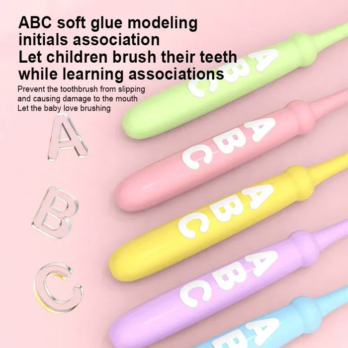 10 Pcs Soft Bristle Toothbrush For Kids 3-12 Yrs