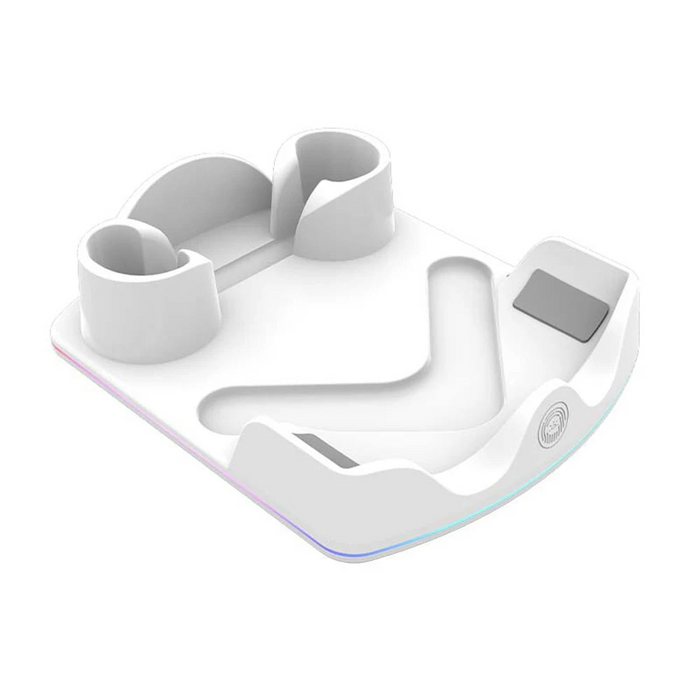 Charging Dock For Meta Quest 3S Vr Headest Fast Charging Station Headset Display Stand And Controller Mount For Meta Quest 3