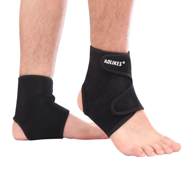 Pair of Breathable Ankle Support For Sports Compression Brace For Running Basketball Volleyball