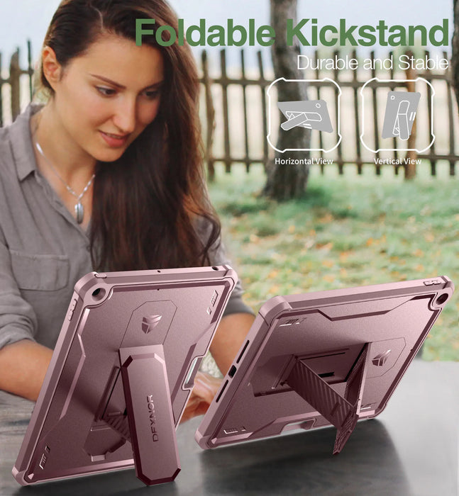 For Ipad 9Th / 8Th / 7Th Generation 10.2 Inch Heavy Duty Shockproof Full Body Protective Case Kickstand With Pen Holder