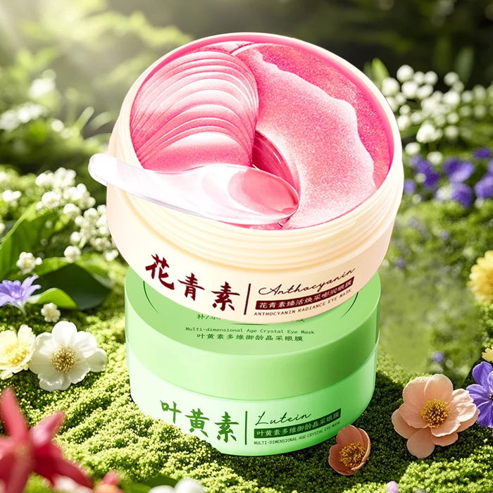 60 Piece Anthocyanin Lutein Eye Mask For Dark Circles & Anti Aging